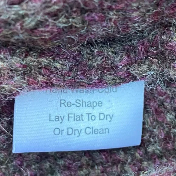 Joseph Abboud Wool Cable Knit Grandpa Sweater Preppy Old Money Fisherman-M - Picture 10 of 11